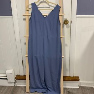 Everlane draped jumpsuit in Japanese GoWeave